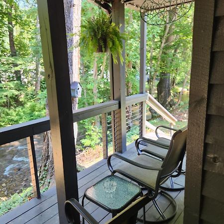 J.Creek Retreat, Creekside Townhouse +1 Car Garage Villa Maggie Valley Esterno foto